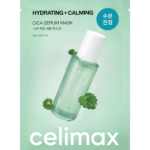 Celimax Тканевая ампульная маска с центеллой азиатской The Real Cica Calming Serum Mask